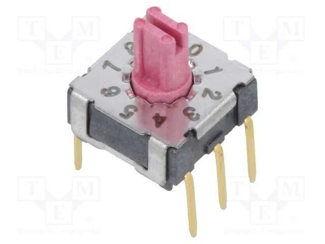 Emissor de c&oacute;digo, DEC/BCD, Pos: 10, THT, Rcontac.