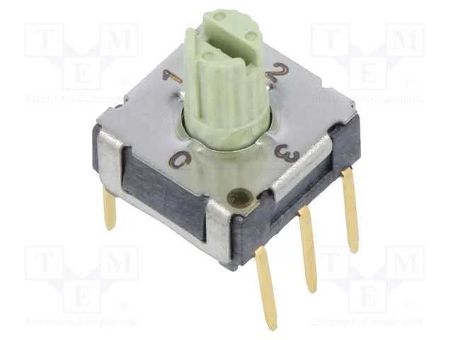 Emissor de Código, Pos: 4, Tht, Rcontacto Max: 80mo, Raster: 2,54mm