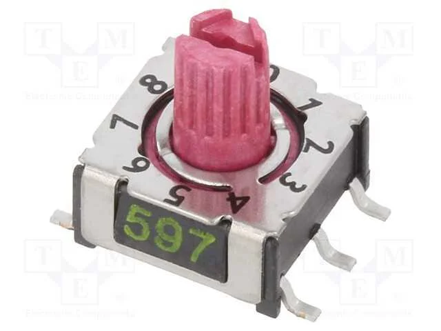 Emissor de código, DEC/BCD, Pos: 10, SMD, Rcontac.