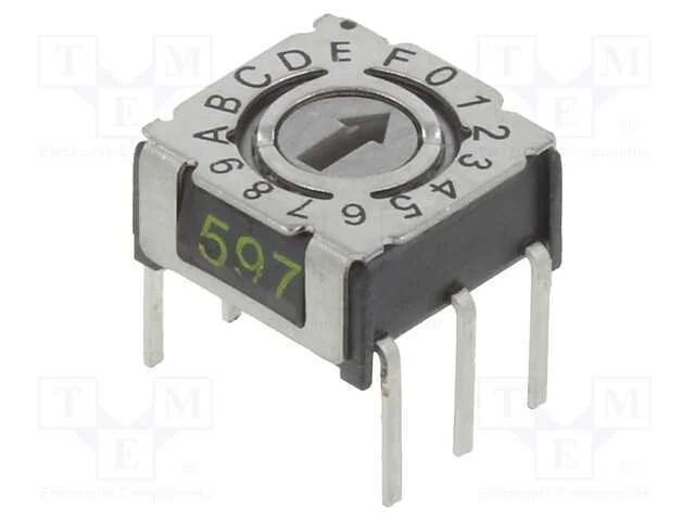 Emissor de Código, Hex/Bcd, Pos: 16, Tht, Rcontacto Max: 80mo, P36