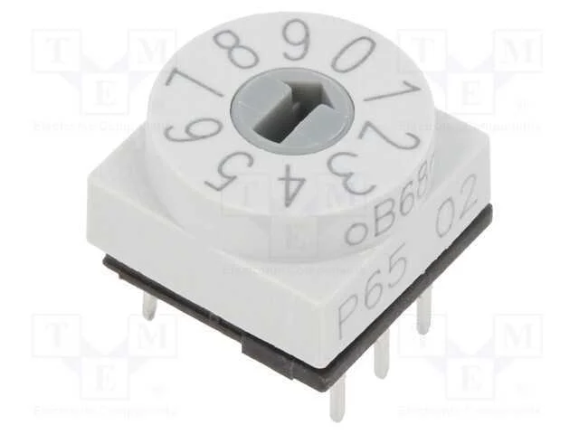 Emissor de Código, Dec/Bcd, Pos: 10, Tht, Rcontacto Max: 80mo, P65