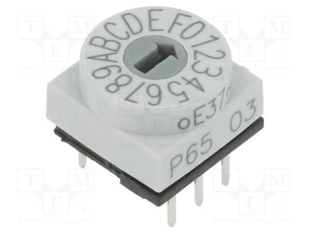 Emissor de Código, Hex/Bcd, Pos: 16, Tht, Rcontacto Max: 80mo, P65