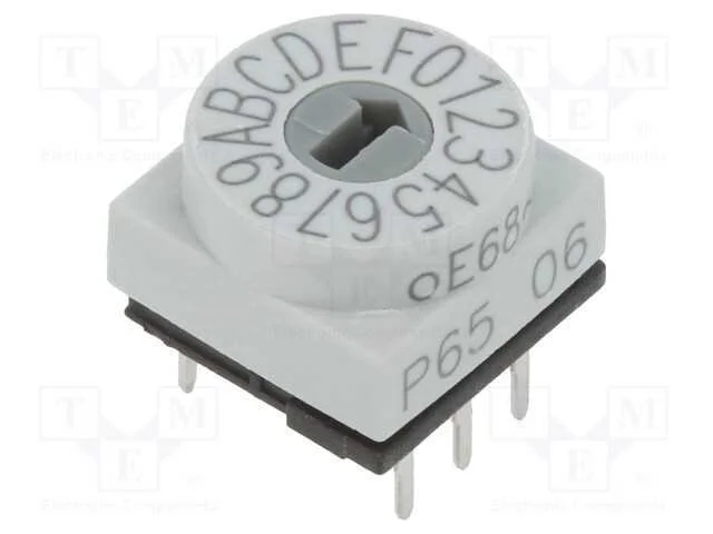Emissor de Código, Hex/Bcd, Pos: 16, Tht, Rcontacto Max: 80mo, P65