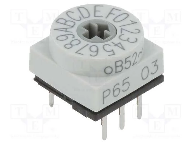Emissor de Código, Hex/Bcd, Pos: 16, Tht, Rcontacto Max: 80mo, P65