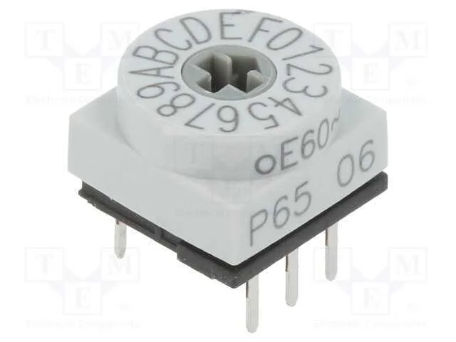 Emissor de Código, Hex/Bcd, Pos: 16, Tht, Rcontacto Max: 80mo, P65