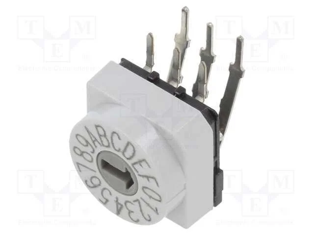 Emissor de Código, Hex/Bcd, Pos: 16, Tht, Rcontacto Max: 80mo, Pt65
