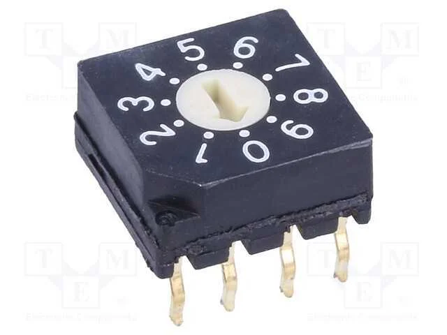 Emissor de Código, Dec/Bcd, Pos: 10, Tht, Rcontacto Max: 100mo