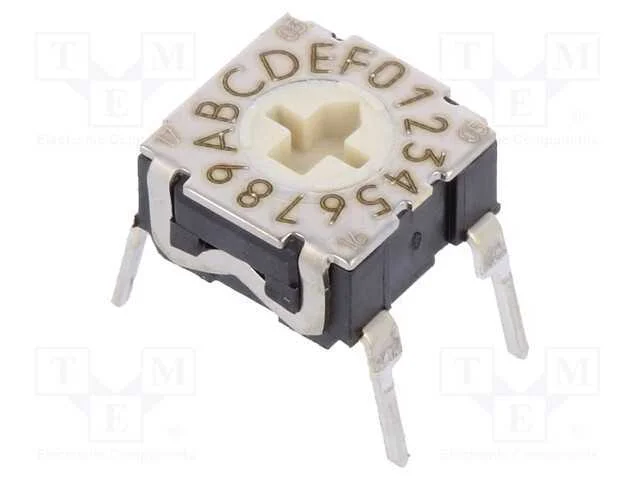 Emissor de Código, Hex/Bcd, Pos: 16, Tht, Rcontacto Max: 100mo