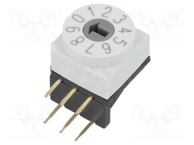 Emissor de c&oacute;digo, DEC/BCD, Pos: 10, THT, Rcontac.