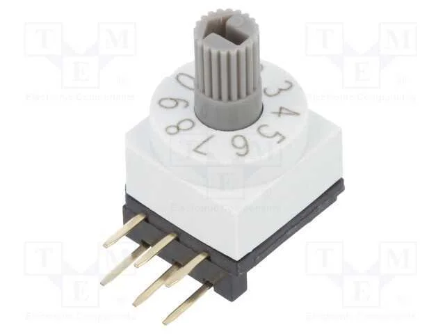 Emissor de Código, Dec/Bcd, Pos: 10, Tht, Rcontacto Max: 80mo, 7ncm