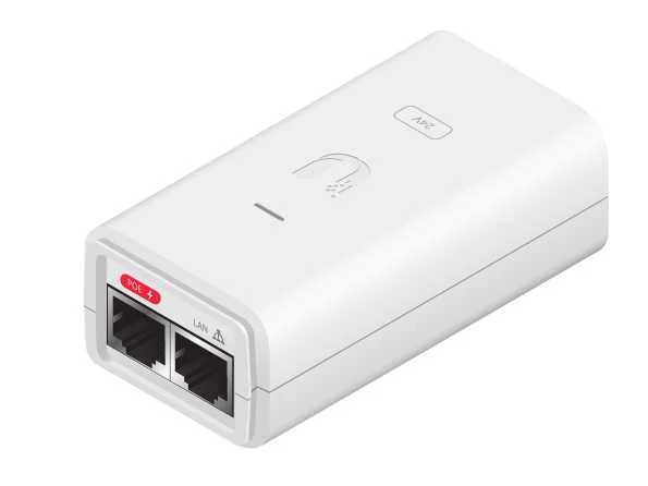 Inyector Poe Ubiquiti Poe-24-12w-G-Wh 24v 12w 0,5.