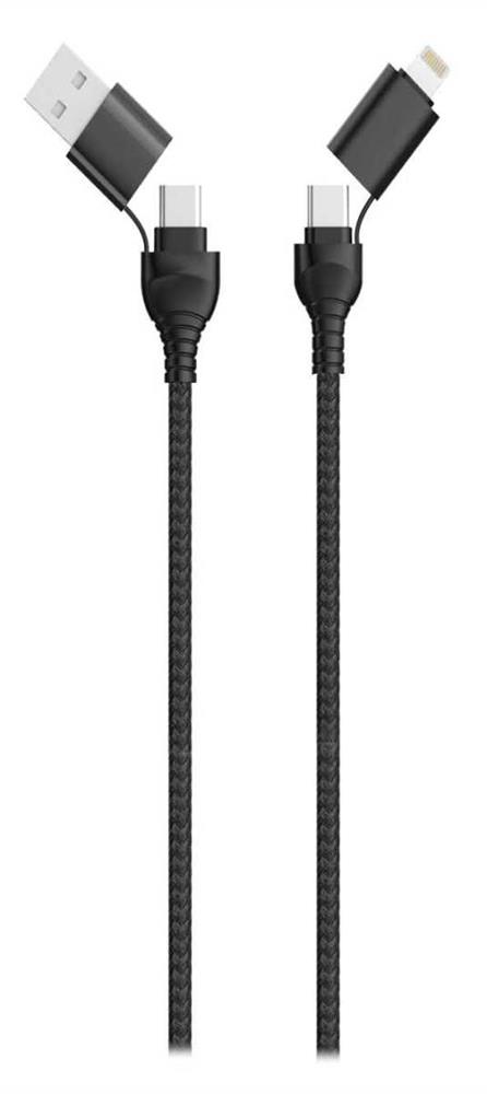 2GO 797369 CABO USB 1,2 M USB A/USB C USB C/LIGHT.