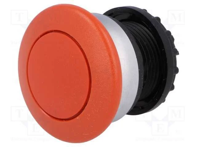 Interruptor: de Pressão, 22mm, Pos.Estáv: 2, Vermelho, Não Disp.