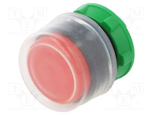 Interruptor: de Pressão, 22mm, Pos.Estáv: 1, Vermelho, Não Disp.