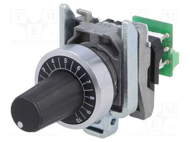 Potenciómetro, 22mm, Harmony Xb4, -40÷70c, Ilum: Não Disp, 22mm