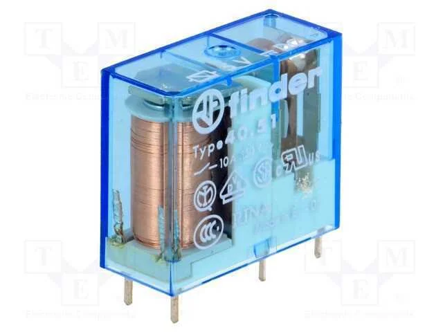 Relé: eletromagnético, SPDT, Ubobina : 5VDC, Icon.