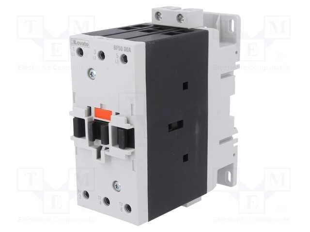 Contator: 3 Polos, No X3, 230vac, 50a, para Trilho Din, Bf, W: 55mm