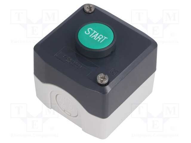 Cassete de Controlo, Harmony Xb5, Quant.De Bot: 1, Plano, Ip66