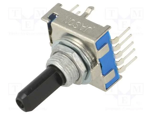 Interruptor: Giratório, Pos: 3, 0,3a/16vdc, 30, -20÷70c, Mat: Aço