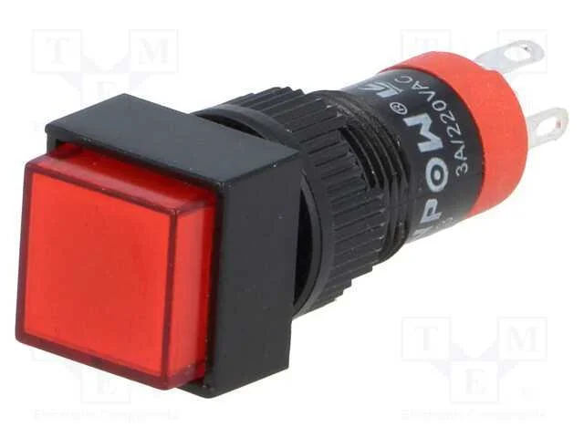 Interruptor: de Pressão, Pos: 2, Spdt, 0,5a/250vac, 1a/24vdc, On-On