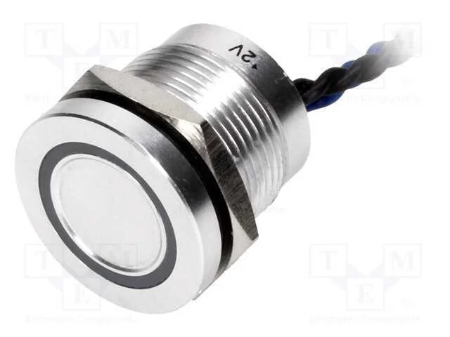 Interruptor: Piezoel&eacute;ctrico, Pos: 2, Spst-No, 0,2a/24vac, Ip68