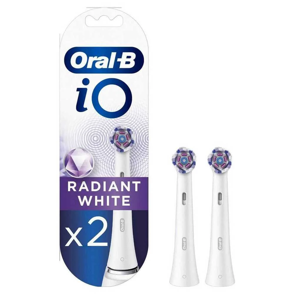 Cabeça de Substituição Oral-B Io Radiant White 2 Unidades 