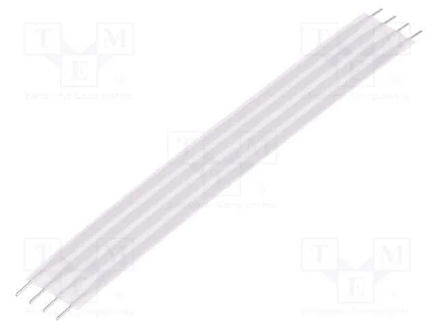 Conector: jumper flexível, Raster fita: 2,54mm, L.