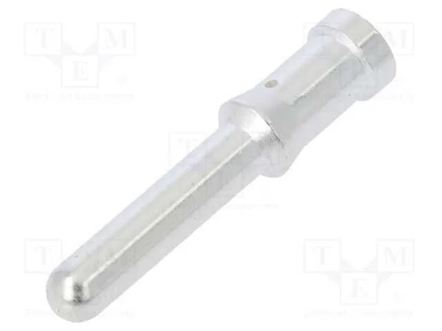 Contacto, macho, liga em cobre, prateado, 6mm2, 1.