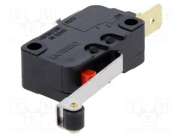 Microinterruptor SNAP ACTION, com alavanca (com r.