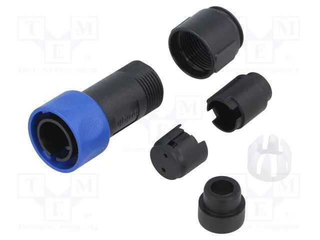 Conector: redondos, ficha, macho, PIN: 2, sem con.