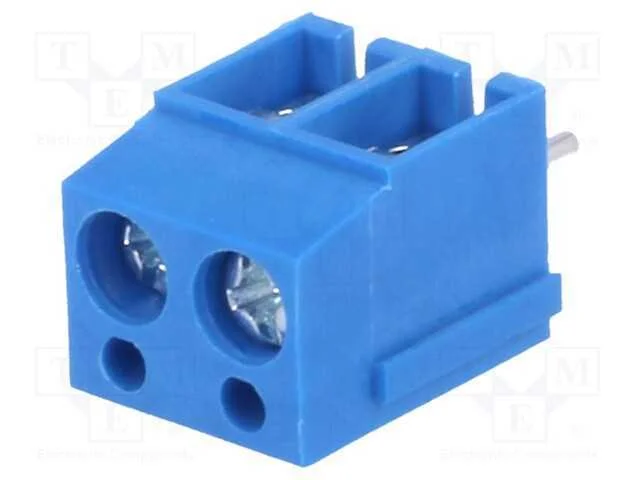 Pcb Bloco Terminal, Angulares 90, 5mm, Faixas: 2, para Pcb, 16a
