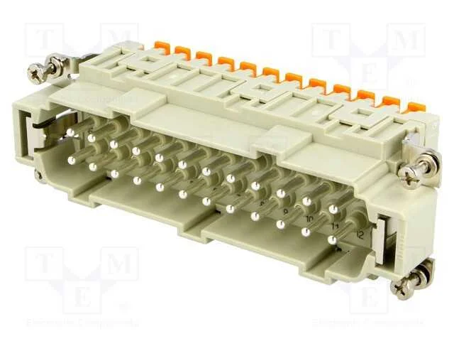 Conector: HDC, inserto de contatos, macho, CSH, P.