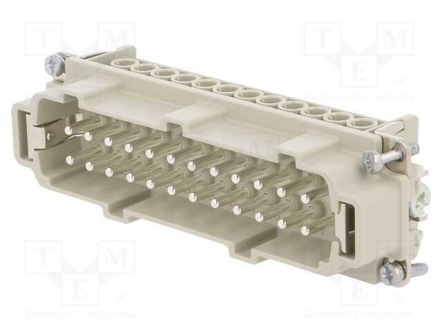 Conector: HDC, inserto de contatos, macho, EPIC H.