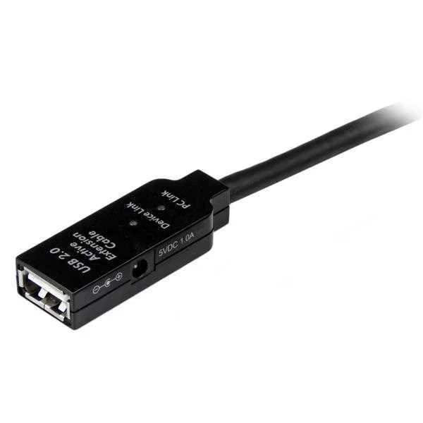 Startech.Com 25m Usb 2.0 Cabo Usb Usb a Preto