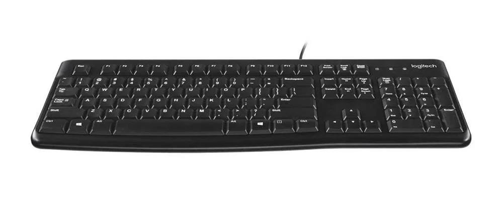 LOGITECH K120 CORDED KEYBOARD TECLADO RATO INCLUÍ.