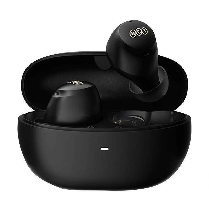 Auriculares Sem Fio Qcy Preto
