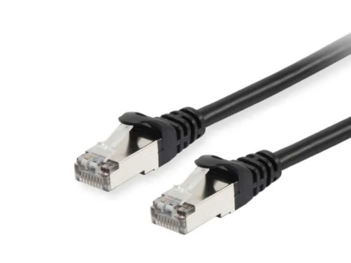 Equip Patchkabel Cat6a  S/Ftp 2xrj45  0.50m Schwarz     Lszh