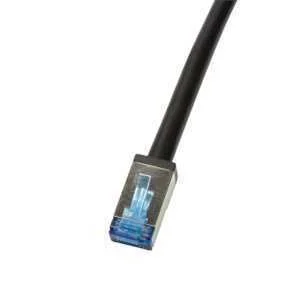 LOGILINK CQ7083S CABO DE REDE PRETO 7,5 M CAT6A S.