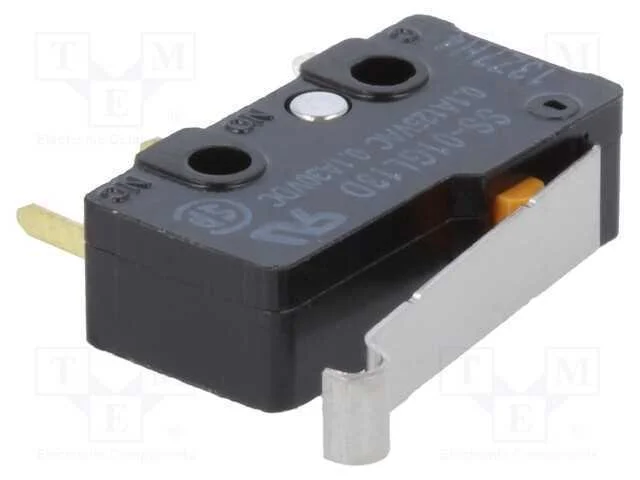 Microinterruptor SNAP ACTION, com alavanca que si.