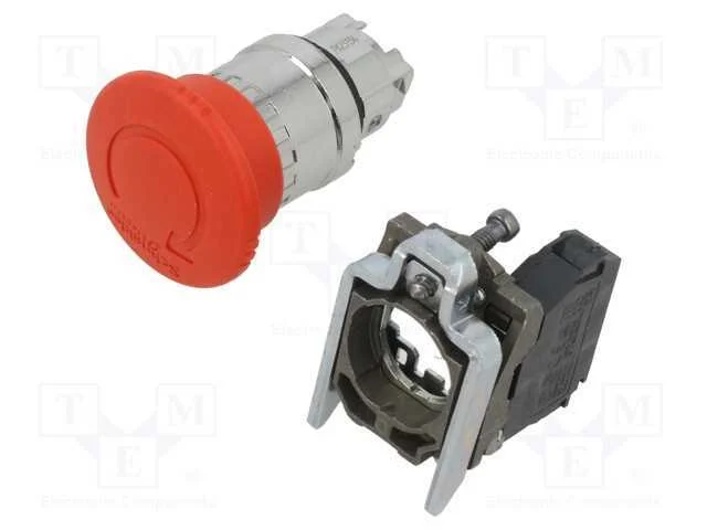 Interruptor: de Segurança, 22mm, Pos.Estáv: 2, Nc, Vermelho, Pos: 2
