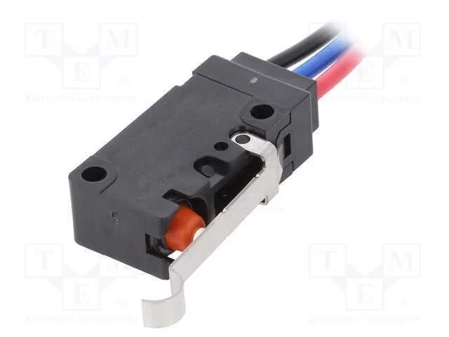 Microinterruptor SNAP ACTION, com alavanca que si.
