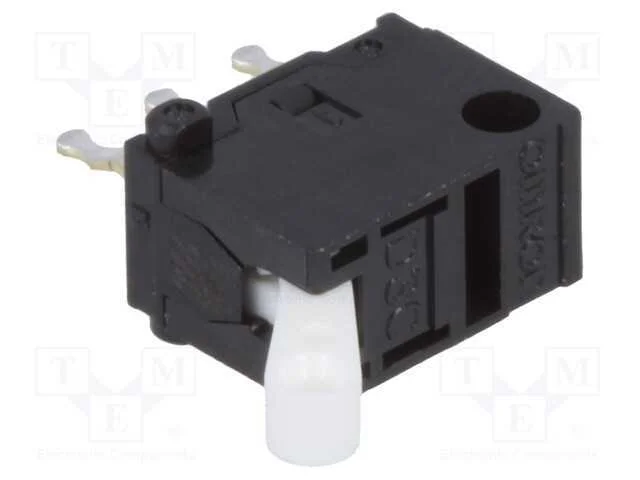 Microinterruptor SNAP ACTION, com alavanca, SPDT,.