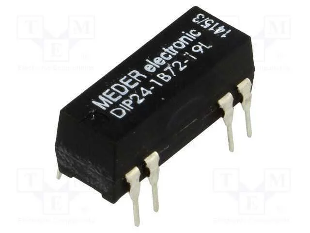 Relé: de Palheta, Spst-Nc, Ubobina : 24vdc, 1a, Max.200vdc, 290mw