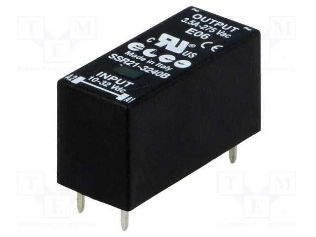 Relé: semicondutores, SPST-NO, Ucoma: 10÷32VDC, 3.