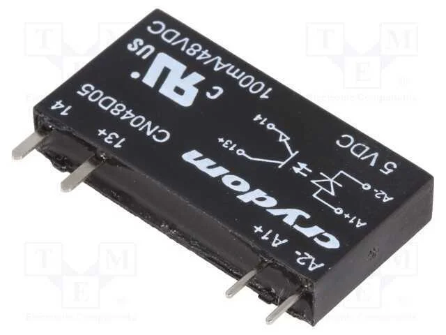 Relé: Semicondutores, Ucoma: 3÷12vdc, 100ma, 0÷48vdc, Tht, Sip