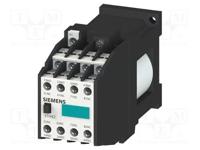 Contator: 8-De Polo, Nc + No X7, 230vac, 10a, para Trilho Din