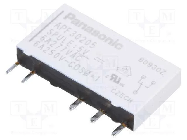 Relé: Eletromagnético, Spdt, Ubobina : 5vdc, Icon.