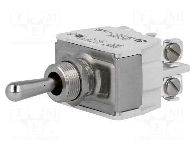 Interruptor: de alavanca, Pos: 3, DP3T, (ON)-OFF-.