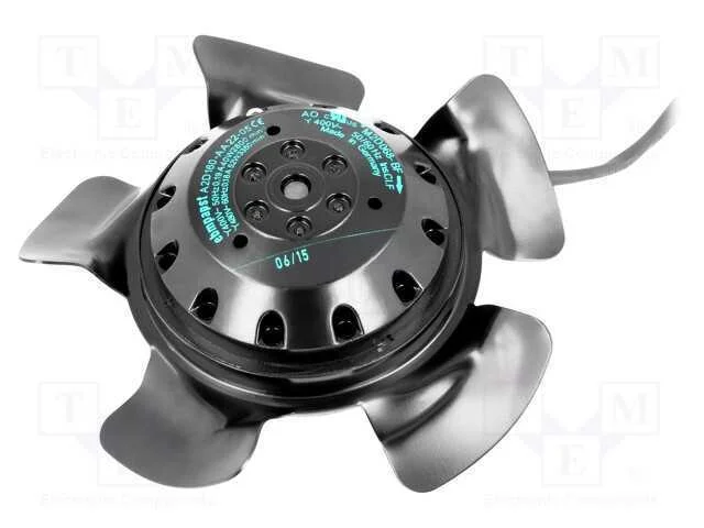 Ventilador: Ac, Transversal, 400vac, 161x62,5mm, 335m3/H, Ip44