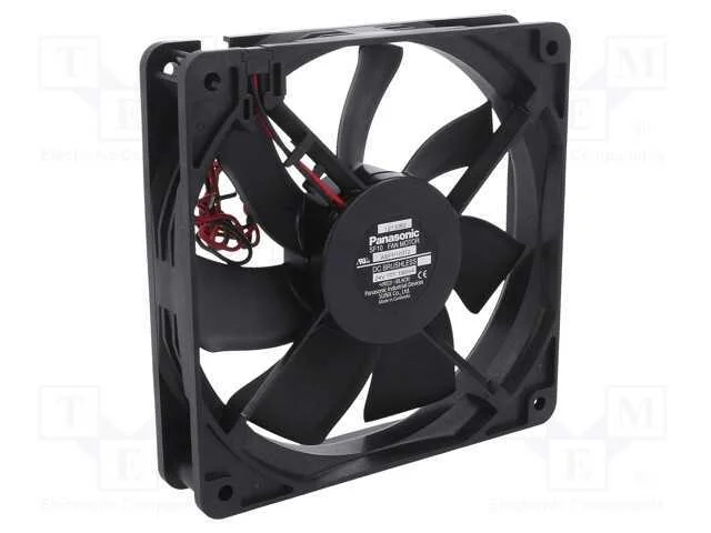Ventilador: Dc, Transversal, 24vdc, 120x120x25mm,.